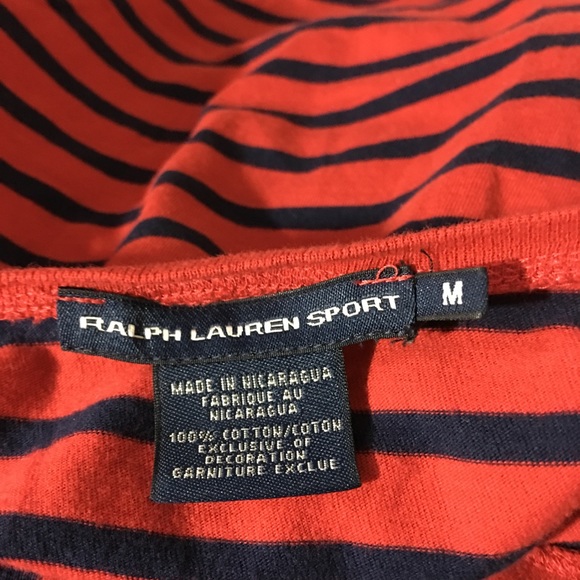 RALPH LAUREN Sport Women’s Striped Shirt - Picture 5 of 5
